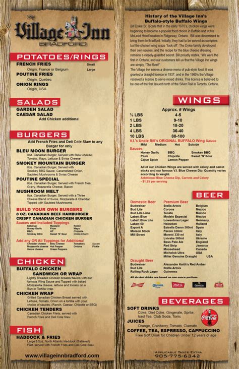 village inn hotel & event center|village inn menu for seniors.